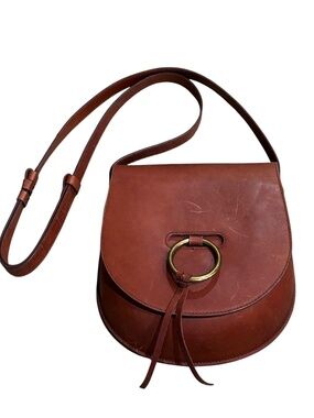 Madewell Leather Saddle Bag S/M Crossbody BOHO Purse